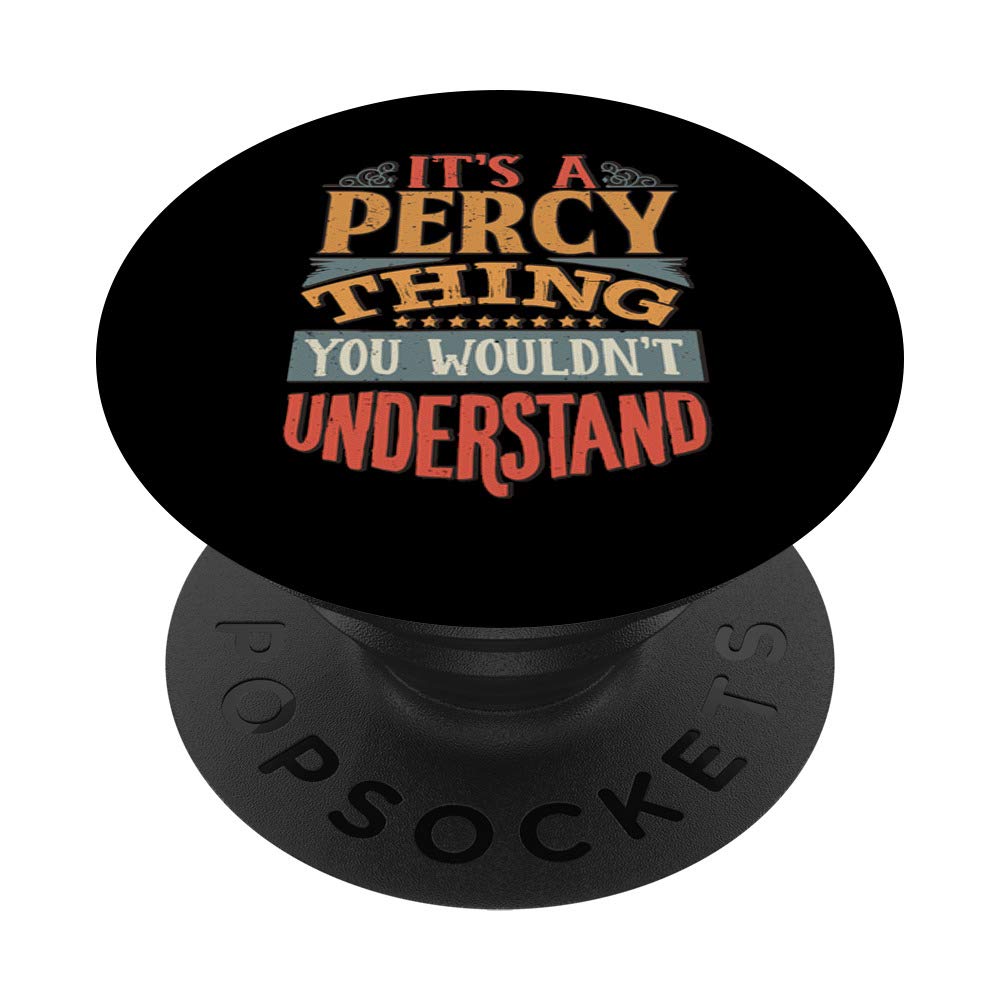 Percy Name PopSockets PopGrip: Swappable Grip for Phones & Tablets