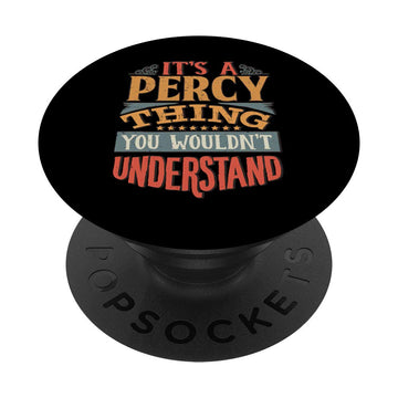 Percy Name PopSockets PopGrip: Swappable Grip for Phones & Tablets