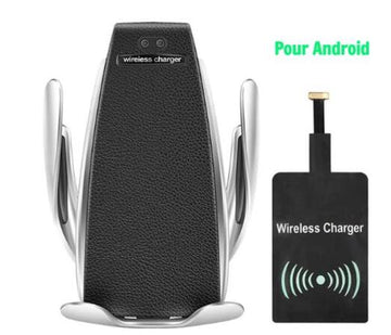 Smart Sensor Phone Holder with Wireless Car Charger