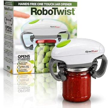 Robotwist Automatic Jar Opener Deluxe Model with Improved Torque