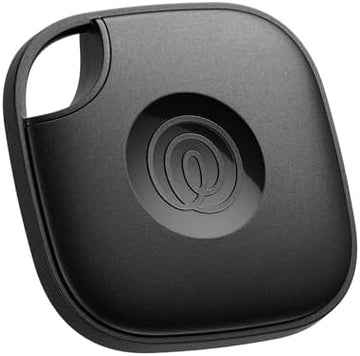 Bluetooth Tracker, Keys Finder and Item Locator for Keys, Bags and More. Phone Finder. Both iOS and Android Compatible. 1-Pack (Black)